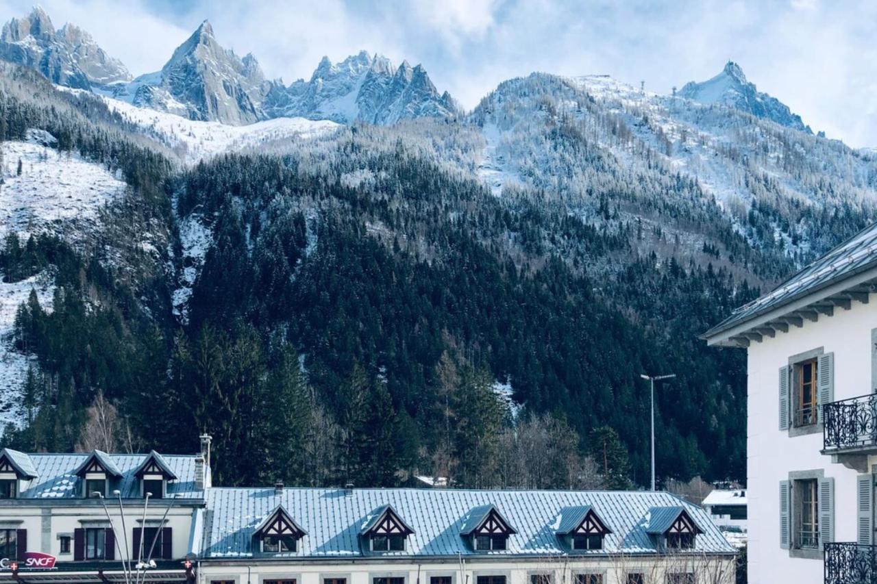 Les Aiguilles- Town Centre Luxury 2 Bedroom Apartment Chamonix Exterior foto